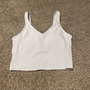 *Lulu Align Dupe Cropped Tank w/ Built in Bra